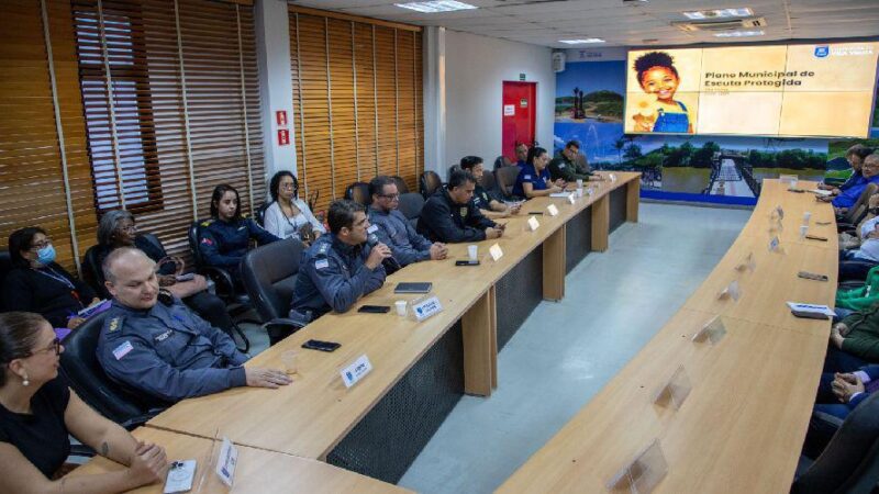 Plano Municipal de Proteção a Crianças é tema de encontro entre forças de segurança