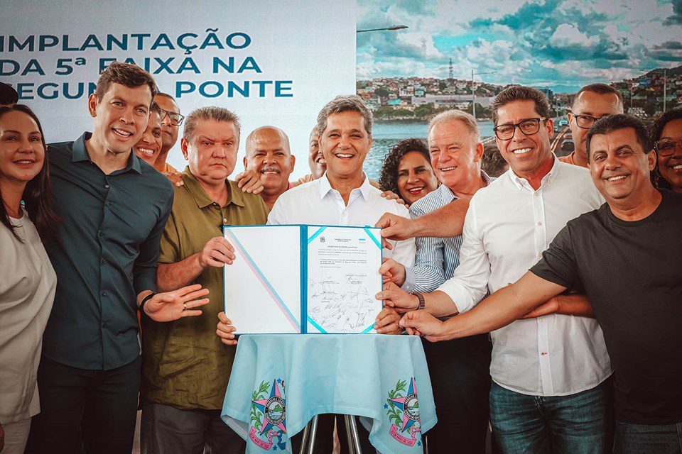Segunda Ponte terá 5ª faixa após autorização de obras pelo Governo do Estado