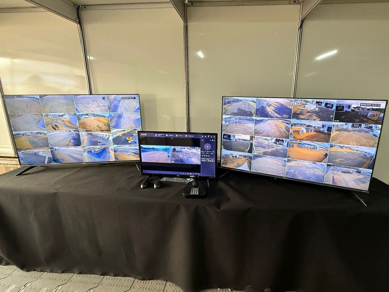 Videomonitoramento amplia segurança no Parque de Exposições durante Festa de Cariacica
