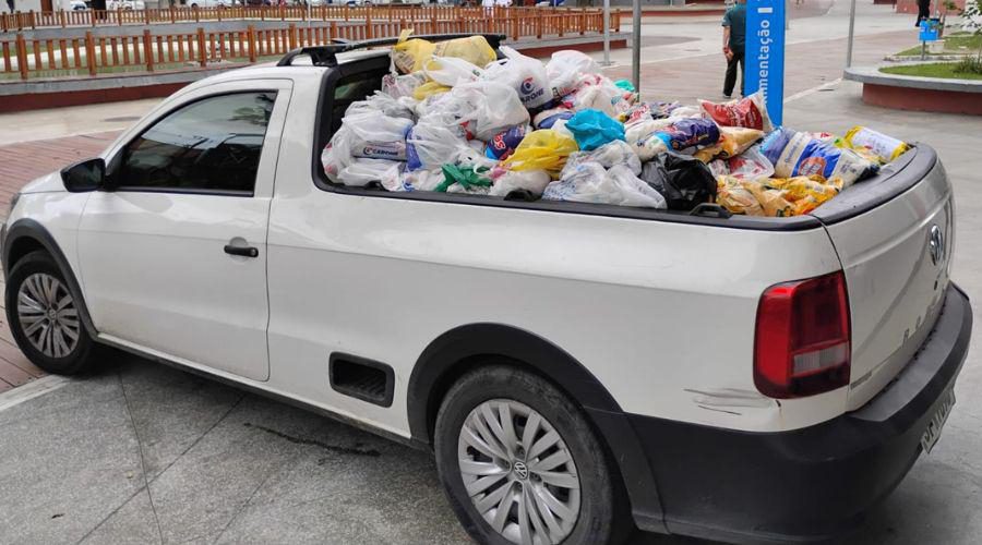Evento esportivo arrecada 1,5 tonelada de alimentos para famílias em situação de vulnerabilidade