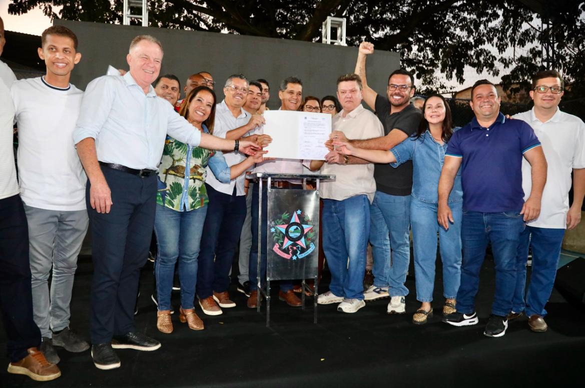 Prefeitura e Estado anunciam asfalto e construção de Centro Multiuso para Piranema e Novo Horizonte