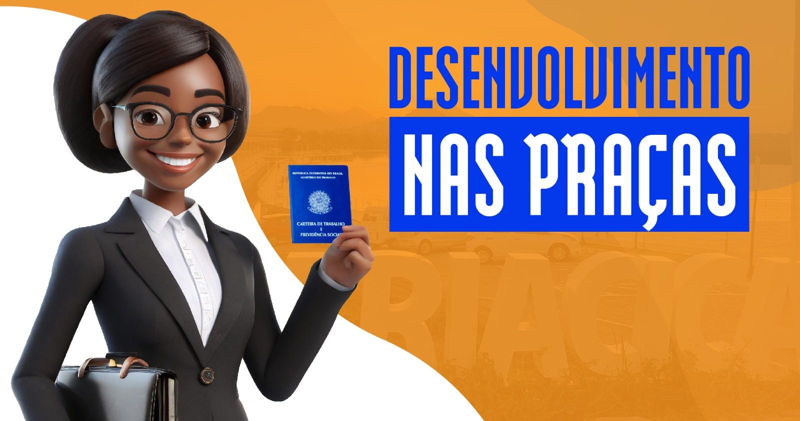 Desenvolvimento nas Praças leva mais de 1,3 mil vagas de emprego a Santana nesta terça (28)