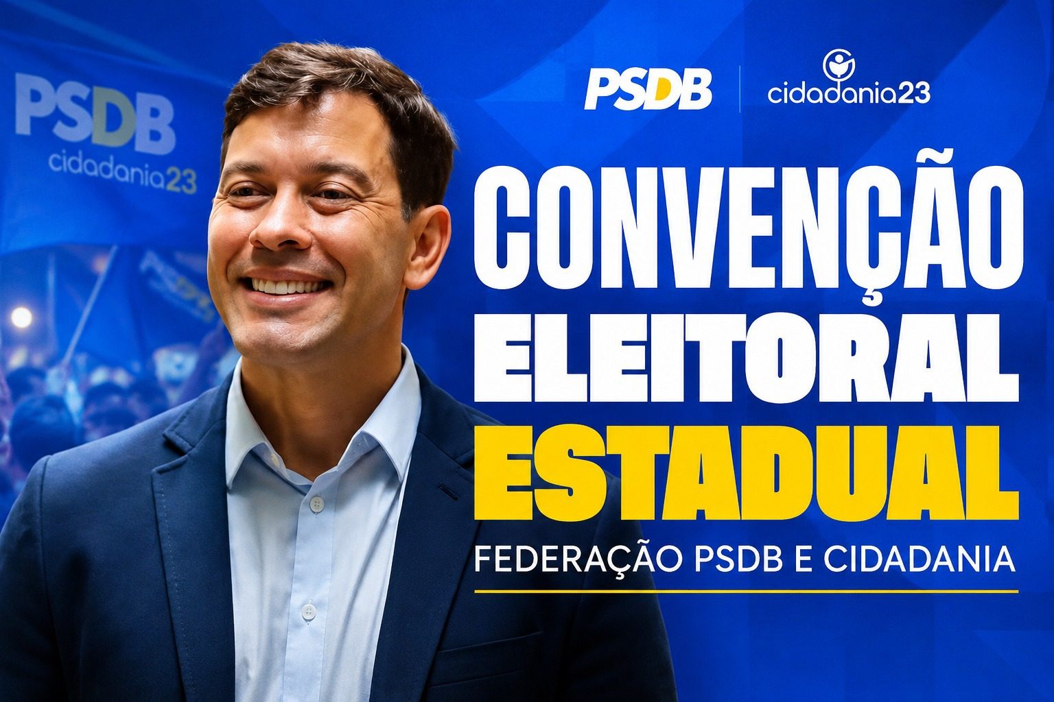 PSDB Cidadania convoca Convenção Estadual com foco na definição de candidatos
