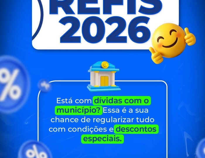 REFIS Vitória 2026 oferece oportunidade para quitar débitos com condições especiais