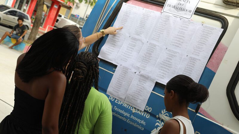 Mais de 1,5 mil vagas movimentam a Agência do Trabalhador de Cariacica na próxima semana