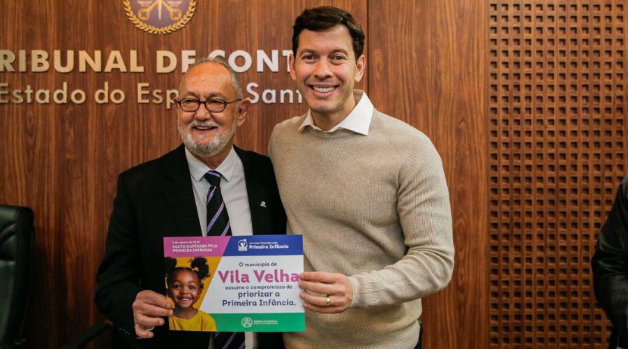 Vila Velha reforça ações voltadas à primeira infância com adesão a pacto estadual