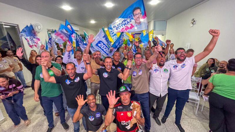 Cúpula política de Linhares declara apoio a Marcelo Santos para a Câmara Federal