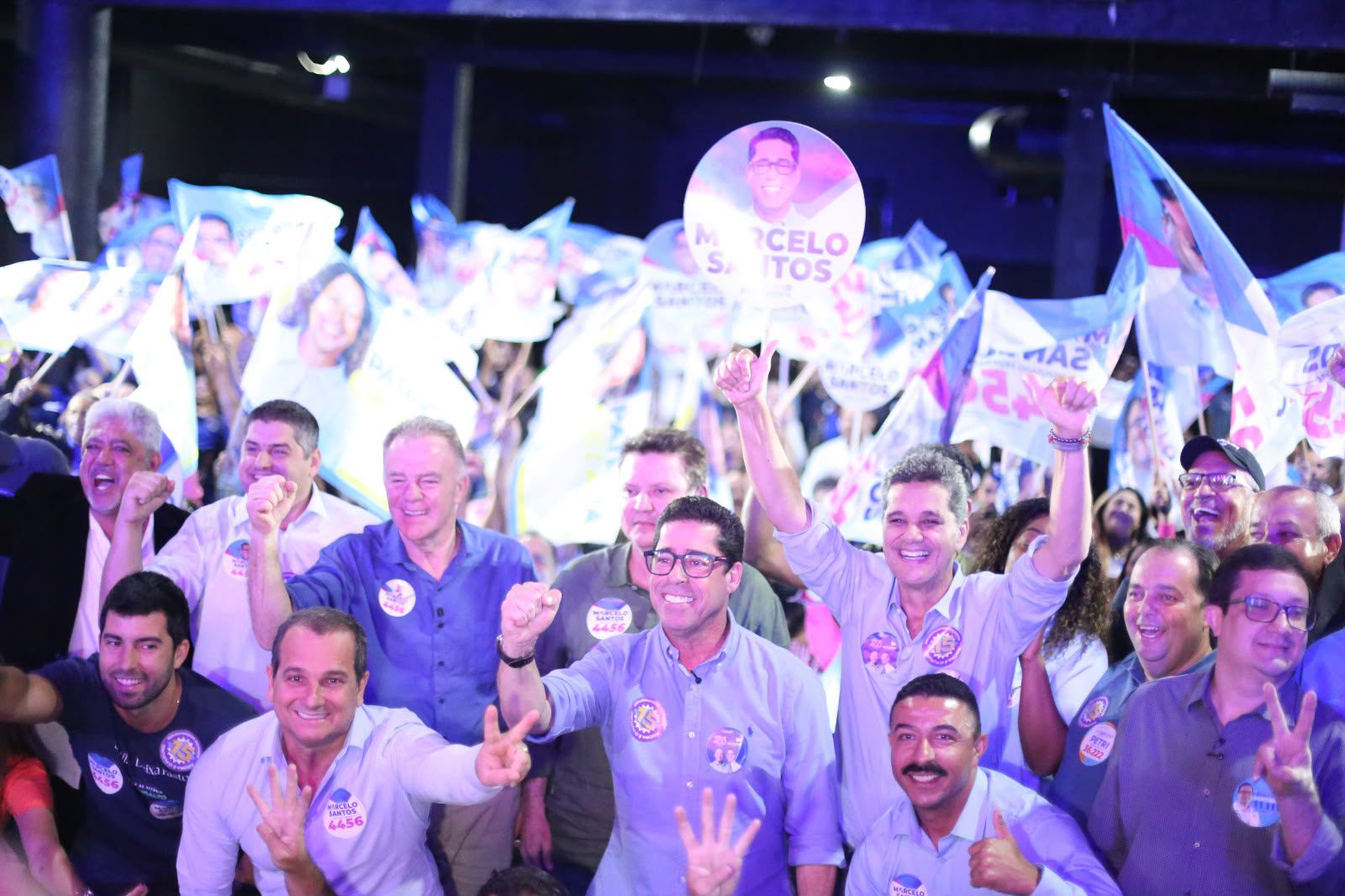 Marcelo Santos dá largada à campanha com evento para 2 mil pessoas e foco em Brasília