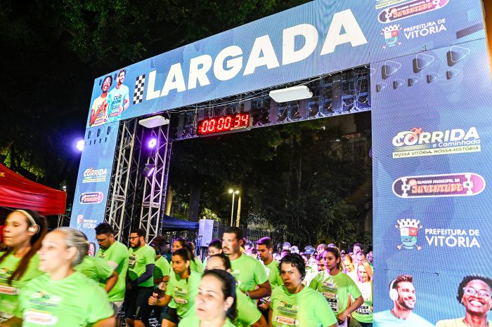 PMV abre nesta terça-feira (11) inscrições para a 3ª edição da corrida Nossa Vitória, Nossa História