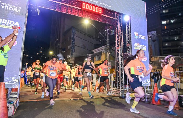Evento esportivo reúne atletas no Centro de Vitória neste fim de semana