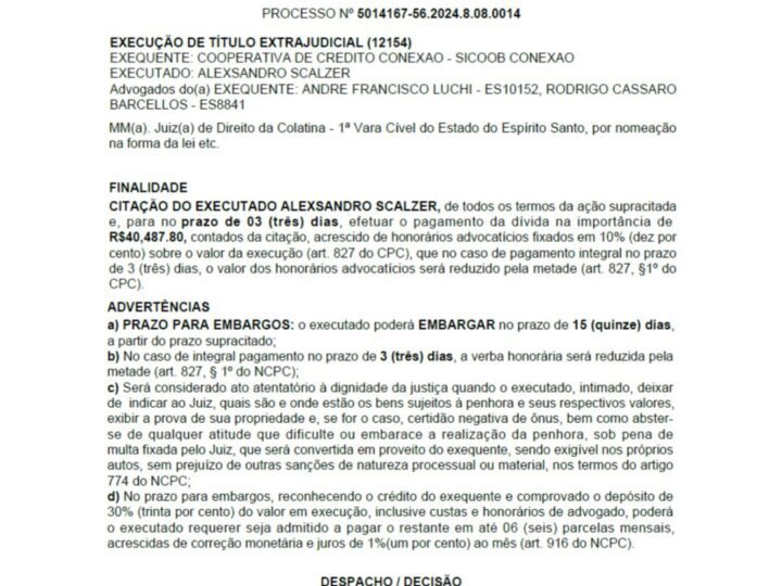 EDITAL DE CITAÇÃO