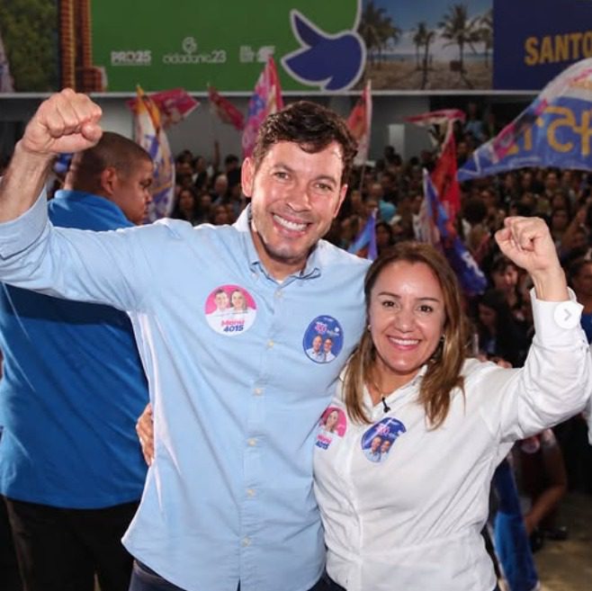 Prefeito de Vila Velha, Arnaldinho Borgo, apresenta candidata a deputada federal