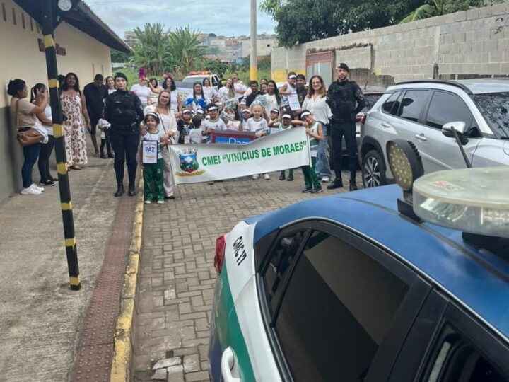 Patrulha Escolar reforça segurança durante desfiles da Semana da Pátria