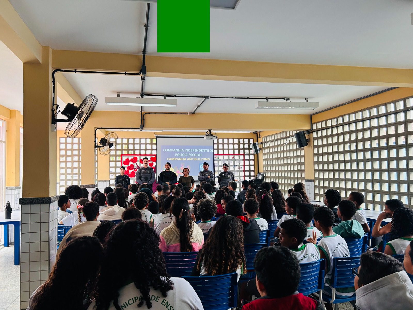 Guarda Municipal promove ações contra o bullying entre estudantes de Cariacica