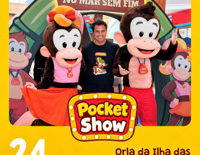 Vitória com Você leva diversão para as crianças neste sábado na Ilha das Caieiras