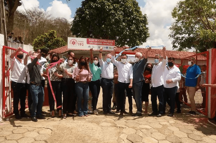 Governo inaugura Posto Avançado de Bombeiros e base do SAMU 192 em São Gabriel da Palha