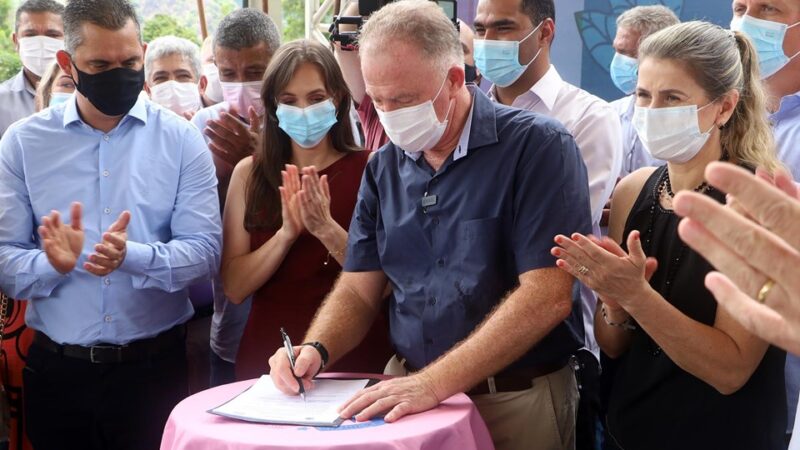 Afonso Cláudio recebe investimentos em saneamento, educação e infraestrutura