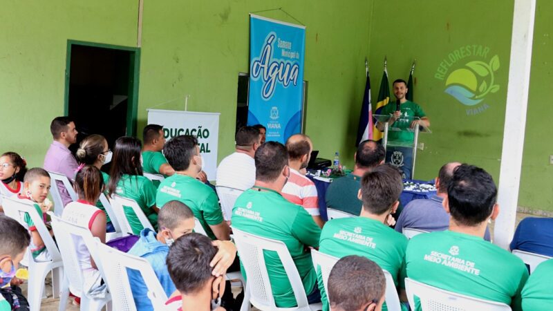 Viana: ações de conscientização celebram a Semana Municipal das Águas