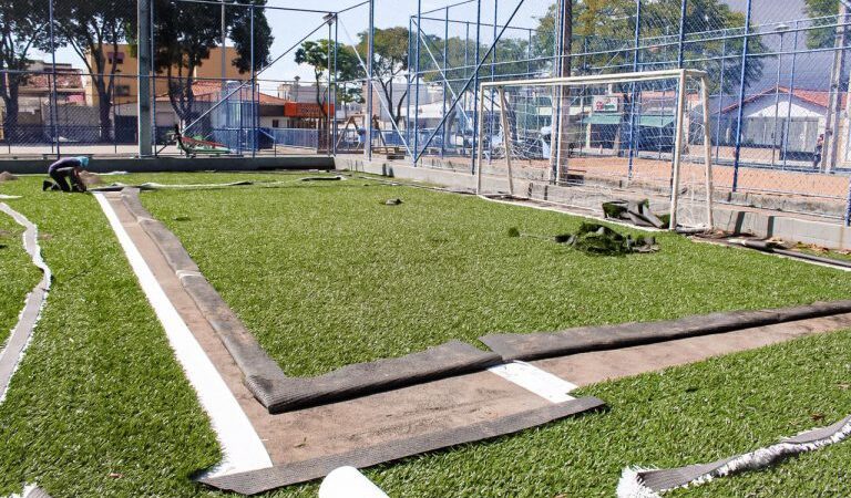 Prefeitura de Linhares realiza obras de reforma do complexo de esporte e lazer do BNH