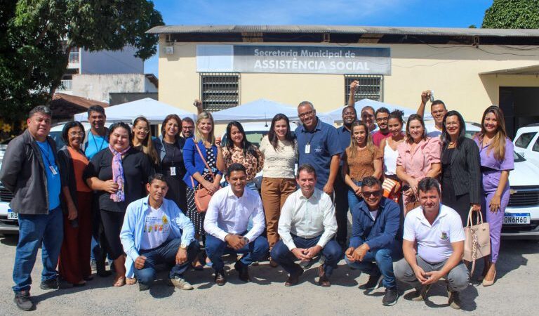 Prefeito de Linhares Bruno Marianelli participa da entrega de veículos para atender Conselhos Tutelares, Lar das Meninas e Lar dos Meninos