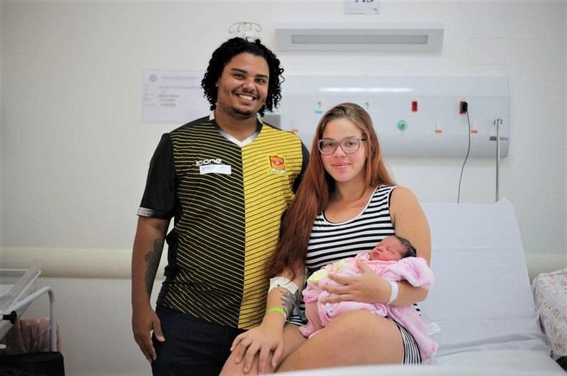 Nasce o bebê de número 1.000 do Hospital Municipal Materno Infantil da Serra