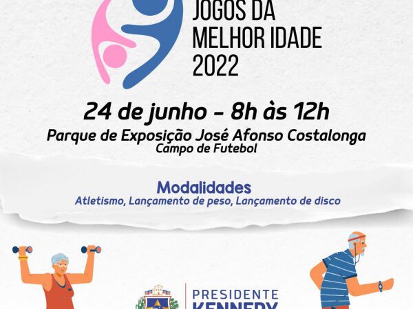 Prefeitura de Presidente Kennedy realiza Jogos da Melhor Idade 2022