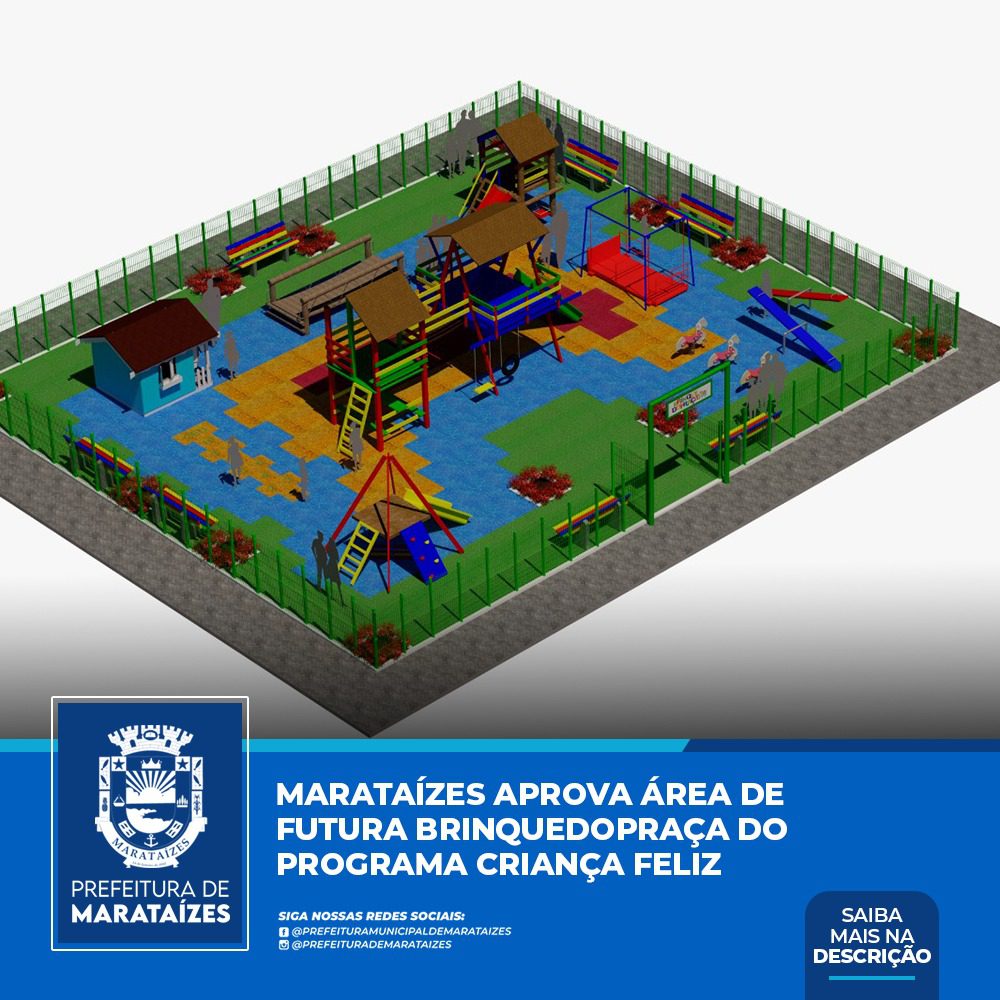 Marataízes aprova área da futura brinquedopraça do Programa Criança Feliz