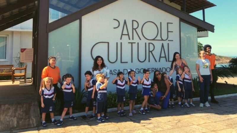 ​Alunos da Educação Infantil fazem visita pedagógica na Casa do Governador