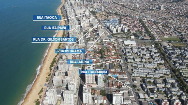 Vila Velha terá alteração no trânsito em primeira fase de instalação do binário