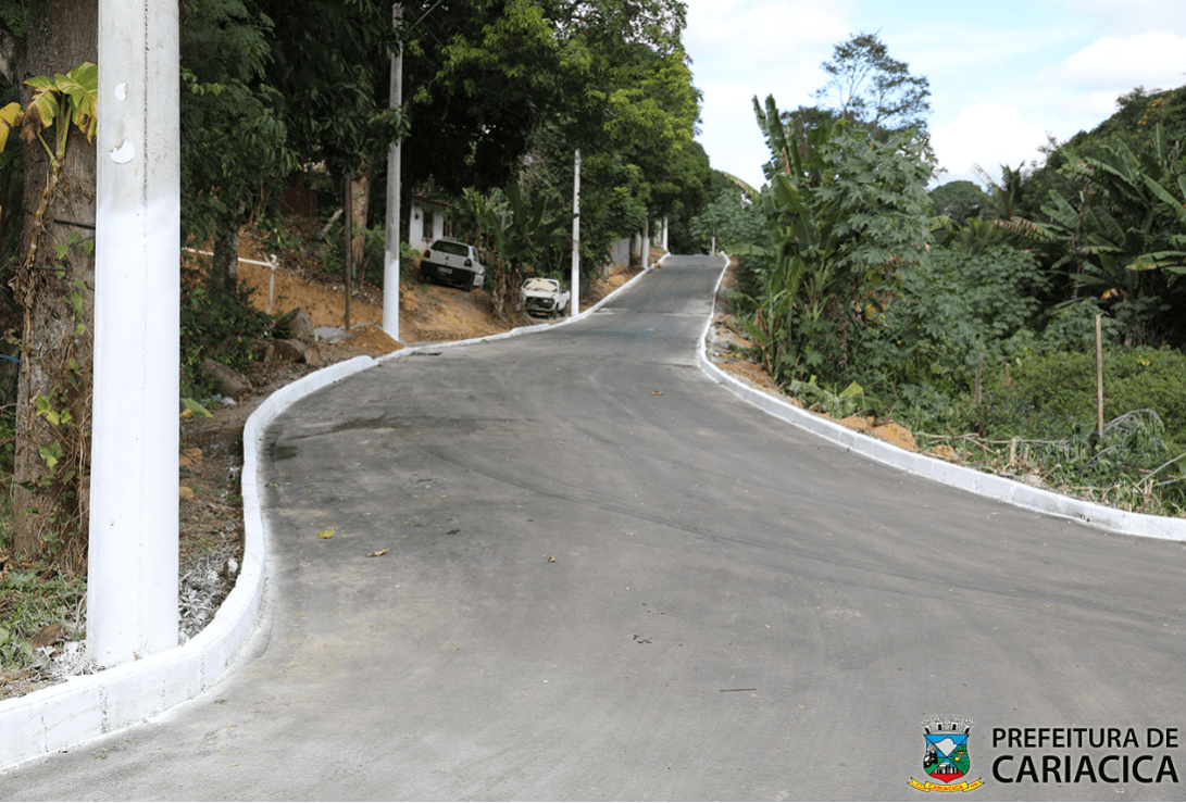 Cariacica: Secretaria de Serviços inaugura a pavimentação de cinco ruas em Nova Rosa da Penha I