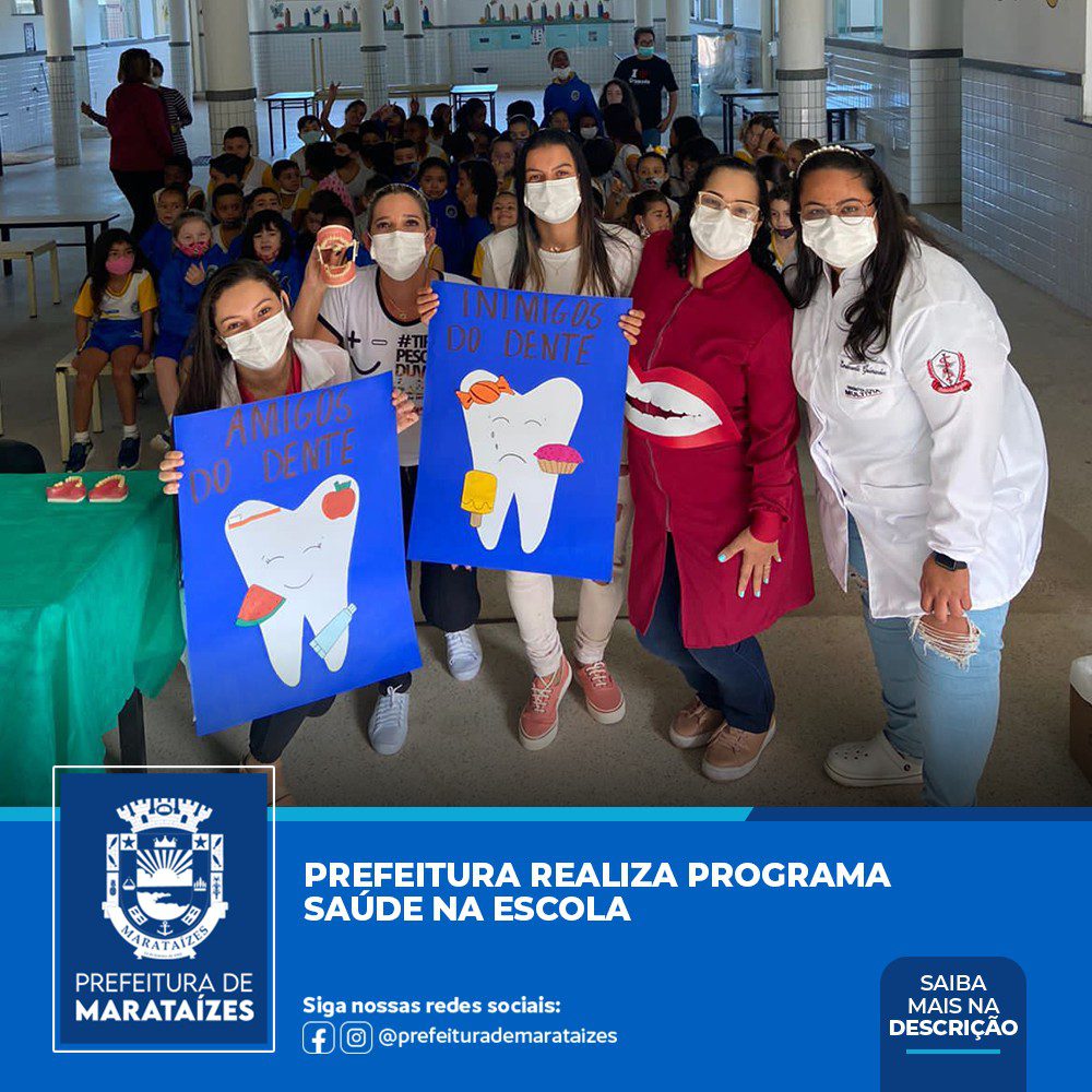 Prefeitura de Marataízes realiza projeto Saúde na Escola