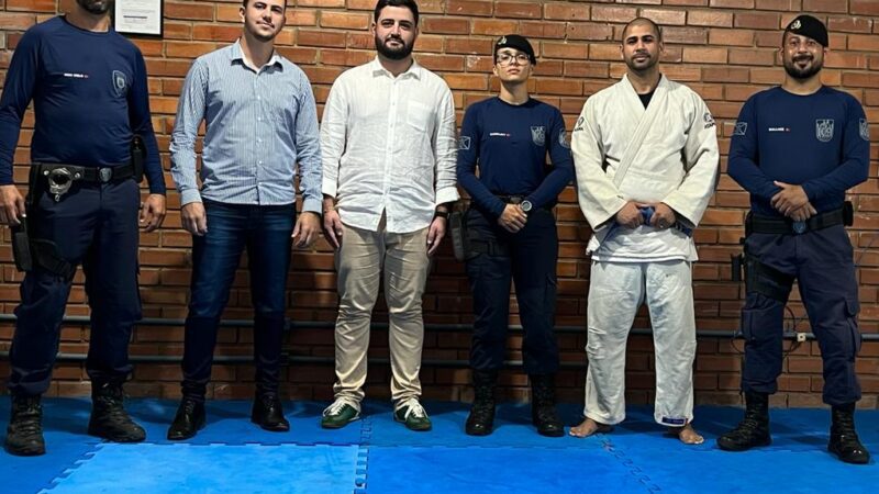 Projeto “Guarda Municipal em Ação” ensinará jiu-jitsu para crianças e adolescentes