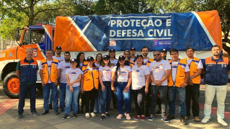 ​Defesa Civil de Vila Velha marca presença em evento em Aracruz