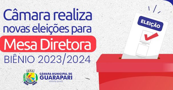 Câmara de Guarapari realiza novas eleições para Mesa Diretora