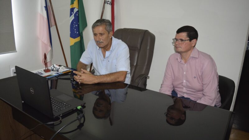 Prefeito de Presidente Kennedy Dorlei Fontão participa de reunião com a ANTT para debater ferrovia EF-118