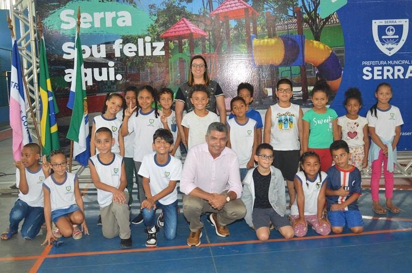 Energia sustentável nas escolas da Serra com  projeto Serra+Sol