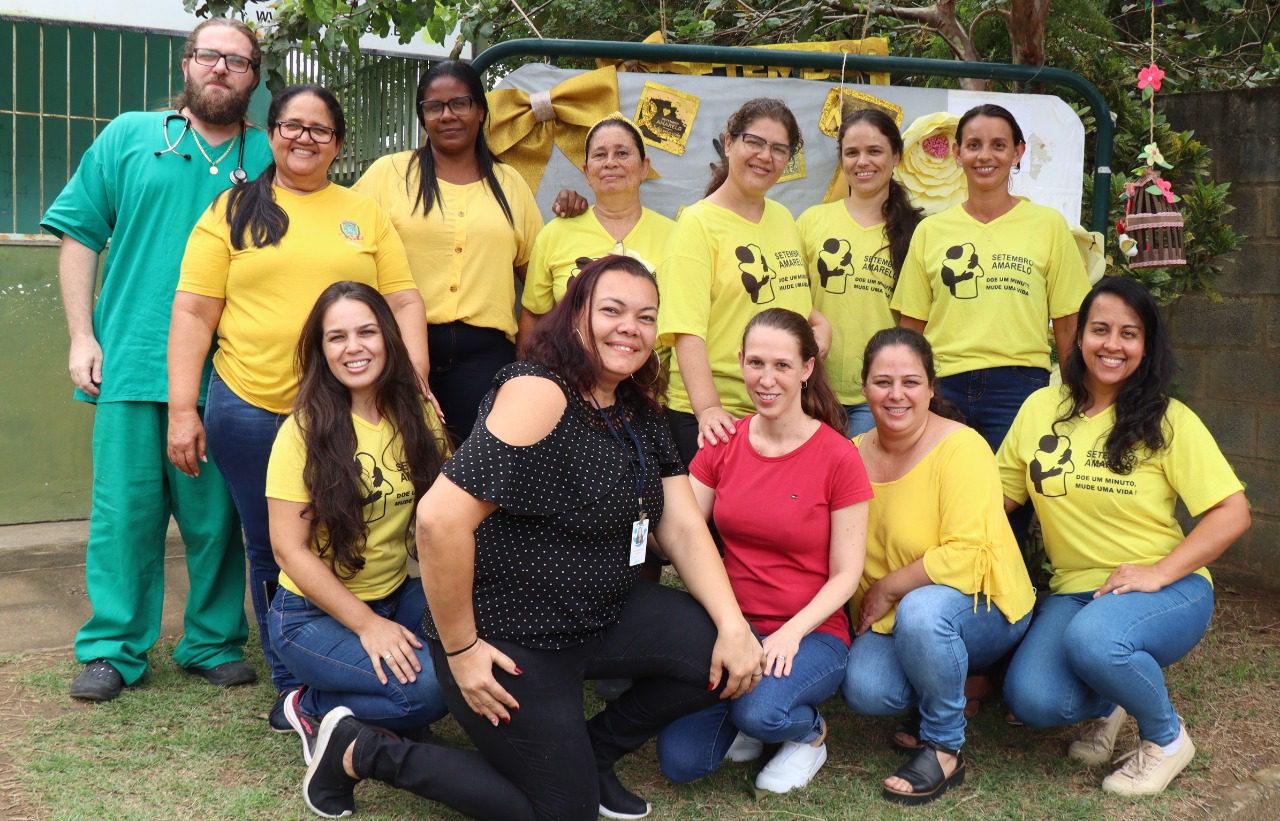 Unidade de saúde do município de Viana promove ação do setembro amarelo