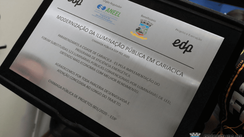 Sucesso da modernização da iluminação pública rende prêmio de eficiência energética a Cariacica