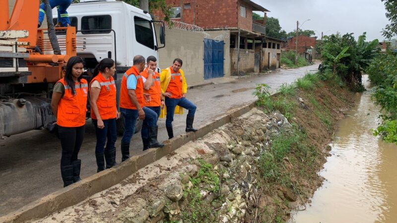 Prefeitura de Viana realiza serviços de manutenção para reduzir impactos das fortes chuvas