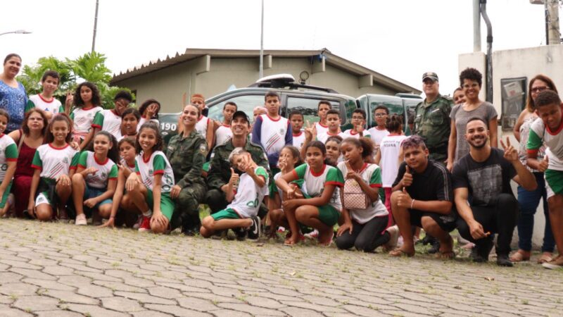 EMEF Soteco é a 1º escola do Estado a receber o programa Guarda Florestal