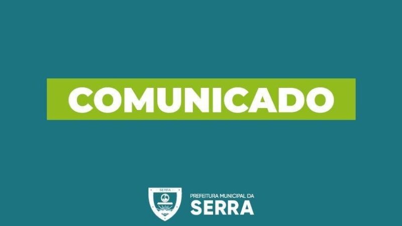 Prefeitura da Serra define datas de pagamento do 13º e salário de dezembro