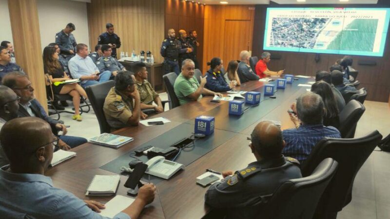 Vila Velha: planejamento para o réveillon é apresentado para forças de segurança do Estado