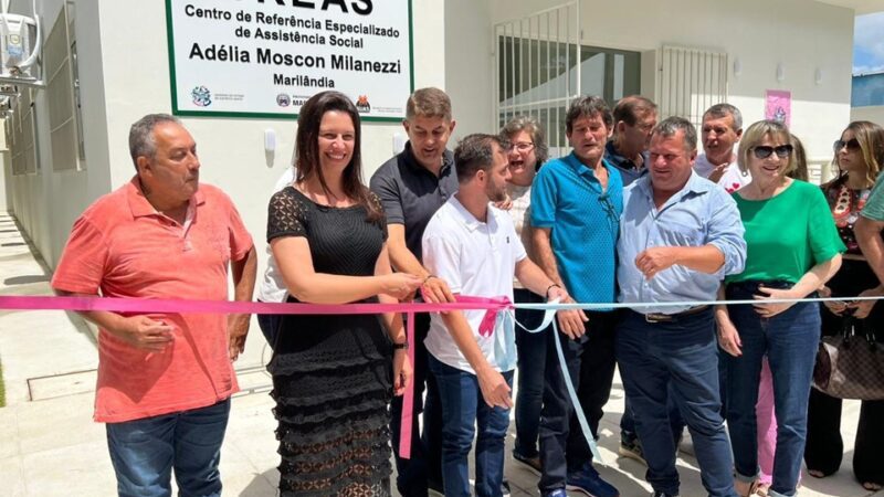 Governo do Estado inaugura novo Creas em Marilândia