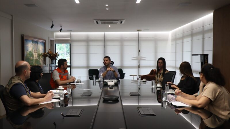 Viana recebe visita de representantes do Ministério da Cidadania para avaliar impactos das chuvas