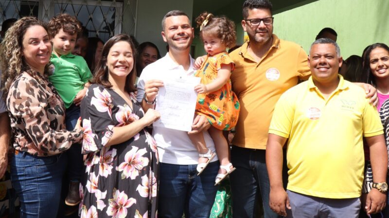 Bairro Canaã Em Viana 100% estruturada: Comunidade recebe duas importantes ordens de serviços