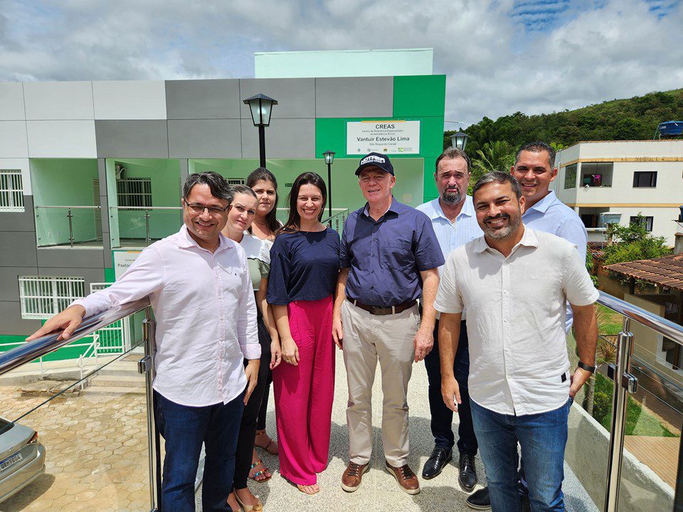 Governador Renato Casagrande inaugura novo Creas e anuncia mais investimentos em São Roque do Canaã