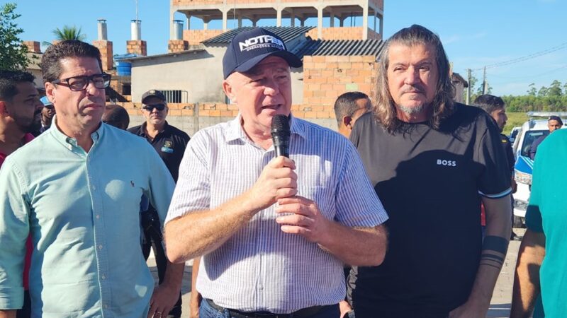 Governador Renato Casagrande visita obras do Complexo de Saúde do Norte em São Mateus