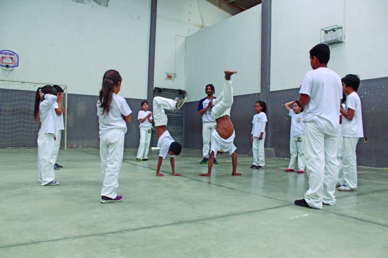 SEMECT oferecerá aulas de capoeira para a criançada em Viana