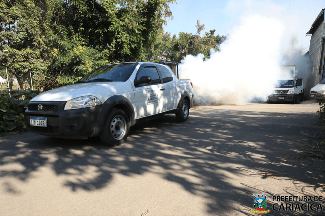 Carro fumacê passa por 36 bairros de Cariacica nesta semana