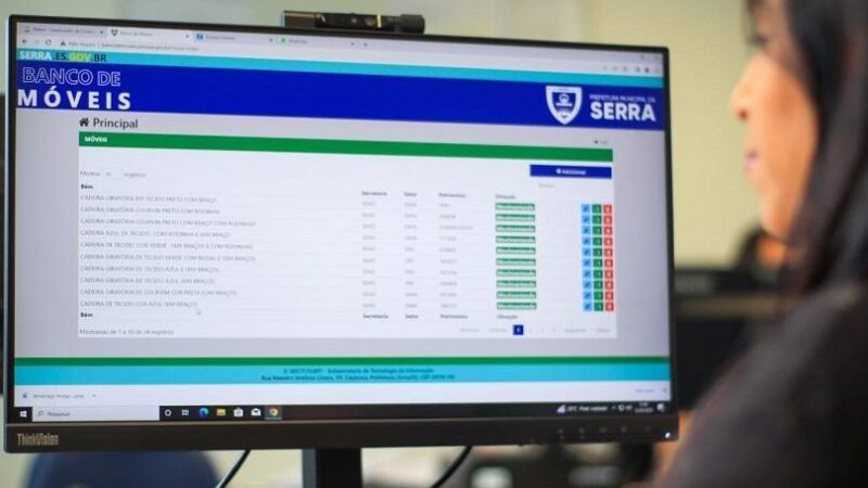 Secretaria Municipal de Administração da Serra lança Banco de Móveis